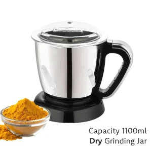 BOSS B285 Tornado 1000W Mixer Grinder | 3 Stainless Steel Jars | Powerful Motor | 5-Year Motor Warranty - Image 3