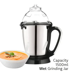 BOSS B285 Tornado 1000W Mixer Grinder | 3 Stainless Steel Jars | Powerful Motor | 5-Year Motor Warranty - Image 4