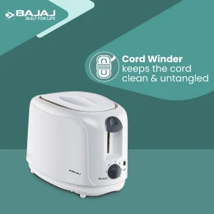 Bajaj ATX4 2-Slice Pop Up Toaster 750W | Browning Control | Auto Pop-Up | Compact & Easy to Clean Toaster - Image 5