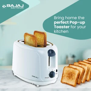 Bajaj ATX4 2-Slice Pop Up Toaster 750W | Browning Control | Auto Pop-Up | Compact & Easy to Clean Toaster - Image 6