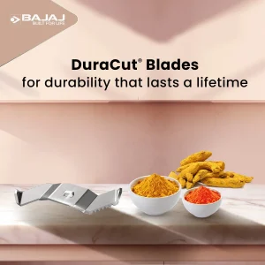 Bajaj GX1 Ninja Series 500W Mixer Grinder | 3 Jars | Powerful & Compact | 2 Year Warranty On Motor* - Image 3