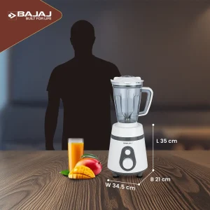 Bajaj Ninja Series PowerBlend 1000W With 3 Jar Juicer Mixer Grinder ? Heavy Duty Performance - Image 7