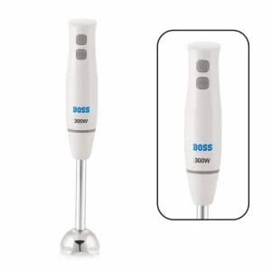 BOSS B141 Sparkle Hand Blender 300 Watts, Variable speed, 2 Years Warranty* ( Handblender for Home Uses )