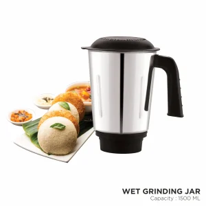 BOSS B274 Bravo 500W Mixer Grinder with Powerful Motor, 3 Stainless Steel Jars, 2 years warranty On Motor - Image 6