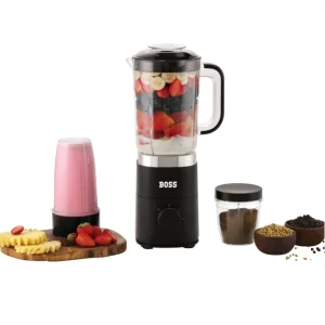 BOSS B623 Nutri Neo 800W Juicer/ Mixer/Grinder/Smoothie Maker, 3 Unbreakable Jars, 2 Year Warranty