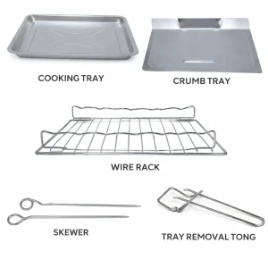 BOSS Delish 17 Litres Oven Toaster Griller – Baking, Grilling & Toasting | 1200W OTG (B-553) - Image 3