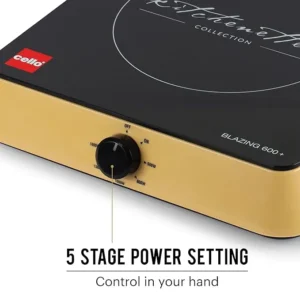Cello Blazing 600+ Induction Cooktop 1800W | Smart, Fast & Energy Efficient Portable Induction Stove - Image 7