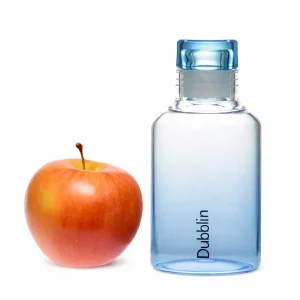 Dubblin Pure Borosilicate Glass Water Bottle 350ml – Leak Proof Lid | BPA Free Drinking Bottle