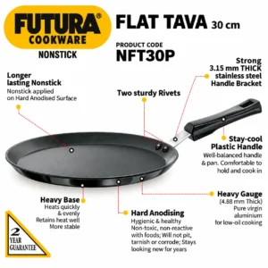 FUTURA NON STICK FLAT TAVA30CM_3