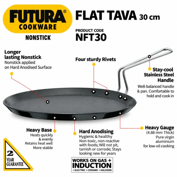 FUTURA NONSTICK FLAT TAVA_1