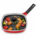 Futura diecast grill pan with lid_26c