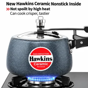 Hawkins Ceramic Non-Stick Pressure Cooker Inner Lid | Gas & Induction Compatible | 1.5L to 5L - Image 4