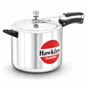 Hawkins Classic Aluminium Pressure Cooker | Inner Lid | 1.5L–10L | 3.25 mm Thick | Gas Stove Compatible | 5 Year Guarantee