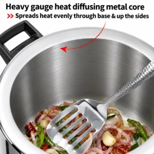 Hawkins Classic Triply Stainless Steel Pressure Cooker Inner Lid | Gas & Induction - Image 4