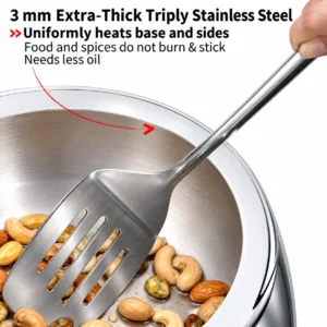 Hawkins Contura Triply Stainless Steel Pressure Cooker Inner Lid | Gas & Induction Compatible - Image 3