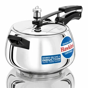 Hawkins Stainless Steel Contura Pressure Cooker Inner Lid | Gas & Induction Compatible | 1.5L, 2L, 3L, 5L