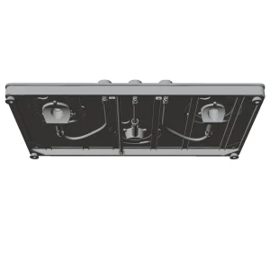 Havells Contour 3 Burner Gas Stove | 8 mm Thick Toughened Glass | 5 Year Warranty on Glass & Valves | Manual Ignition | Stylish & Durable - Image 5