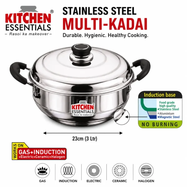 KE SS MINI MULTI KADAI KE SS MINI MULTI KADAI