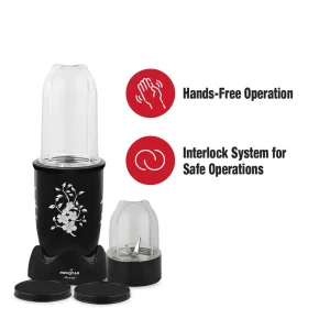 Kenstar Nutri Blender BYSTRO B 400W, 2 Jar, Personal Blender & Grinder - Image 4