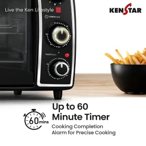 Kenstar Durachef OTG 23L | 1400W Oven Toaster Grill with Rotisserie & 60-Minute Timer - Image 3