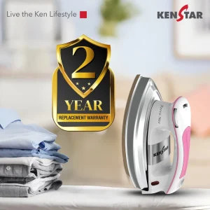 Kenstar Ferro Neo Heavy Weight Iron ? 1000W, Golden Non-Stick Technology - Image 6