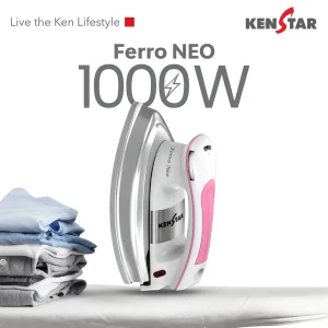 Kenstar Ferro Neo Heavy Weight Iron ? 1000W, Golden Non-Stick Technology