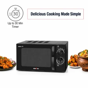 Kenstar Solo Microwave Oven 20L 700W | Mechanical Controls, Auto Defrost & 30-Minute Timer - Image 4