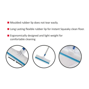 Kleeno By Cello Standee Floor Wiper With Silicon Blade-Best Cleaning Tool For Home & Office - Image 7