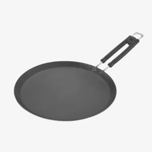 Martin Mild Steel Flat Roti Tawa 10" Diameter Wire Handle Heavy Duty Induction Friendly