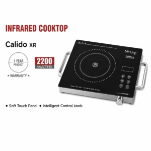 McCoy Calido XR 2200W Infrared Cooktop | Soft Touch Panel & Intelligent Control Knob - Image 4