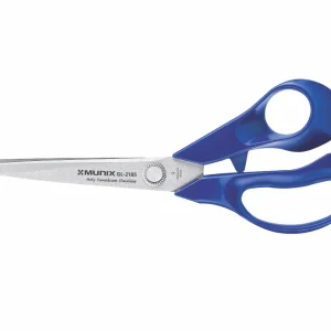 Munix Scissor GL-2185 (216 mm), For cutting denim and cloth, thick cardboard, velcro, yarn, laminated materials, flower stems and poultry