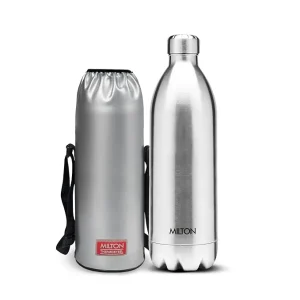 Milton Duo DLX 1500 Thermosteel Vacuum Insulated Water Bottle, 24 Hours Hot & Cold, Stainless Steel Flask (1500ml)