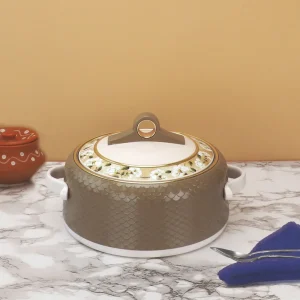 Nayasa Corel 1500ml Insulated Casserole with Stainless Steel Inner | Hot Pot Roti Container for Kitchen & Dining