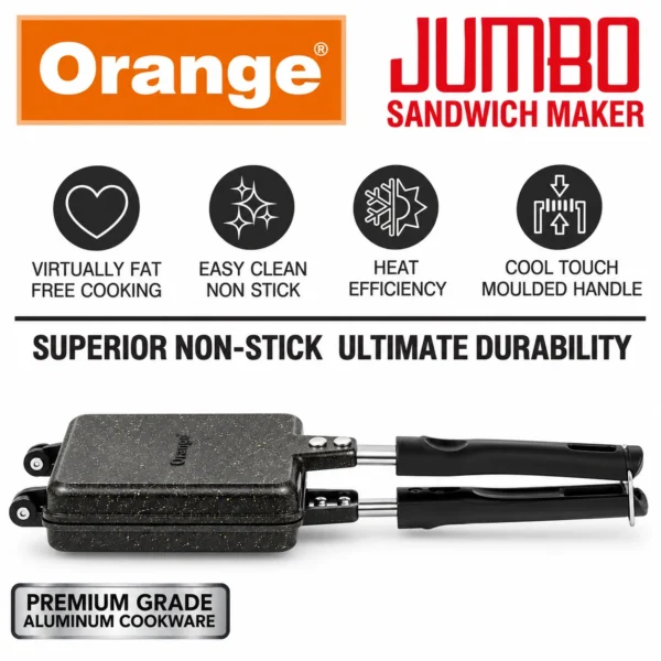 ORANGE DIE CAST JUMBO GRILL_2