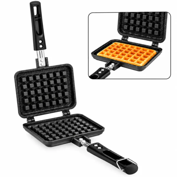 ORANGE DIE CAST WAFFLE MAKER ORANGE DIE CAST WAFFLE MAKER