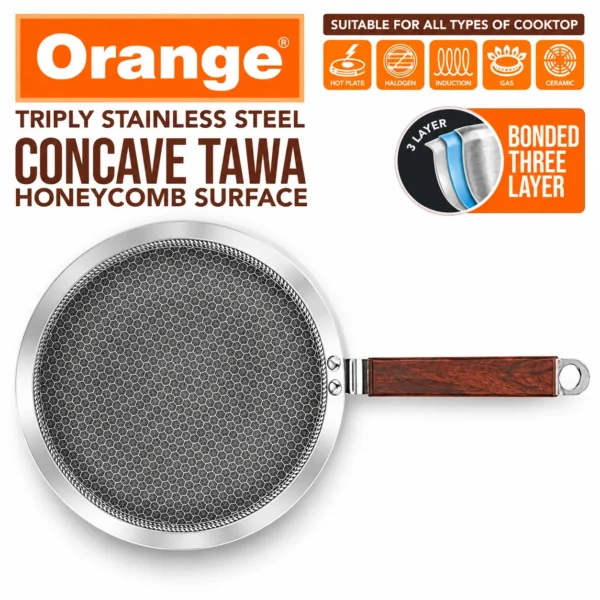 ORANGE HONEYCOMB ROTI TAWA_2