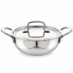 ORANGE TRIPLY HAMMER KADAI_1