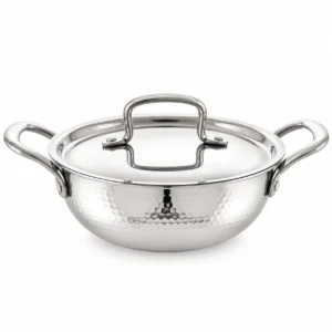 ORANGE TRIPLY HAMMER KADAI_1
