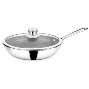 Orange honeycomb Frypan