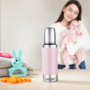 PEXPO Jack & Jill Stainless Steel Feeding Baby Bottle 250ml Durable & Safe Milk Bottle - Image 6