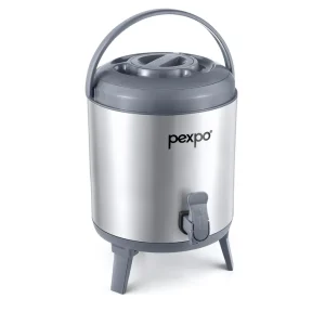 PEXPO SUPERIO Stainless Steel Insulated Water Jug | Hot & Cold Water Camper | Leakproof BPA Free | 6L, 8L, 10L, 12L, 14L, 16L - Image 3
