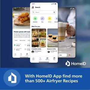 Philips 4.2L 1500W Digital Airfryer NA221/00 with Rapid Air Technology | Healthy Oil-Free Cooking - Image 5