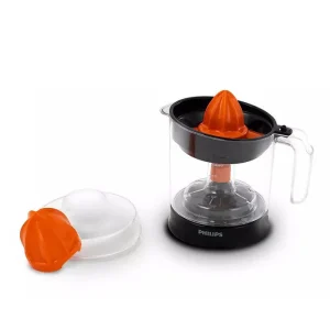 Philips Citrus Press Juicer HR2799/00 | 25W Citrus Juicer with Two Cones | Easy to Clean | BPA-Free - Image 6