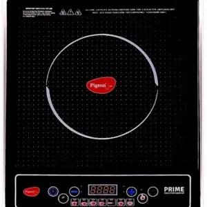 Pigeon Prime Induction Cooktop 1800W | Smart Energy Efficient Induction Stove with Preset Indian Cooking Menus