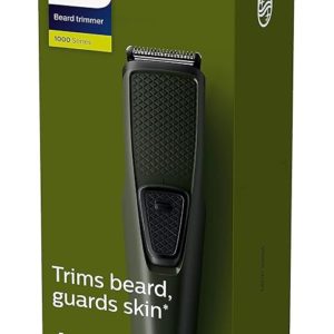 Philips Beard Trimmer 1000 Series 1230/18 Green, Beard Trimmer for Men, Dura Power Technology, Cordless Rechargeable with USB Charging - Image 3