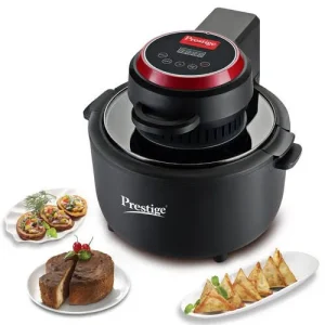 Prestige Multi-Chef 6.5L Air Fryer 1200W | Digital Display, See-Through Lid, Fry Grill Bake Toast Oven