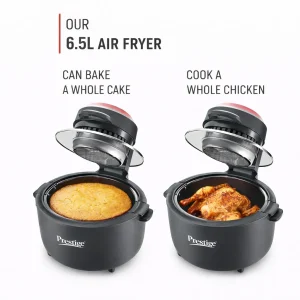Prestige Multi-Chef 6.5L Air Fryer 1200W | Digital Display, See-Through Lid, Fry Grill Bake Toast Oven - Image 3