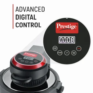 Prestige Multi-Chef 6.5L Air Fryer 1200W | Digital Display, See-Through Lid, Fry Grill Bake Toast Oven - Image 4