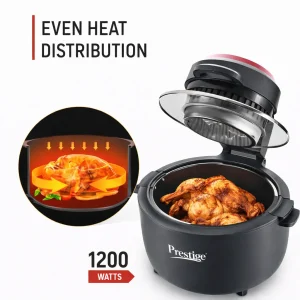 Prestige Multi-Chef 6.5L Air Fryer 1200W | Digital Display, See-Through Lid, Fry Grill Bake Toast Oven - Image 5