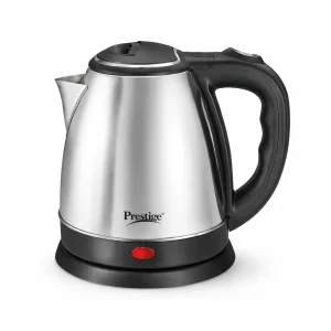 Prestige PKOSS 1.5L Electric Kettle 1350W | Stainless Steel, Fast Boiling, Auto Cut-Off, 360° Base